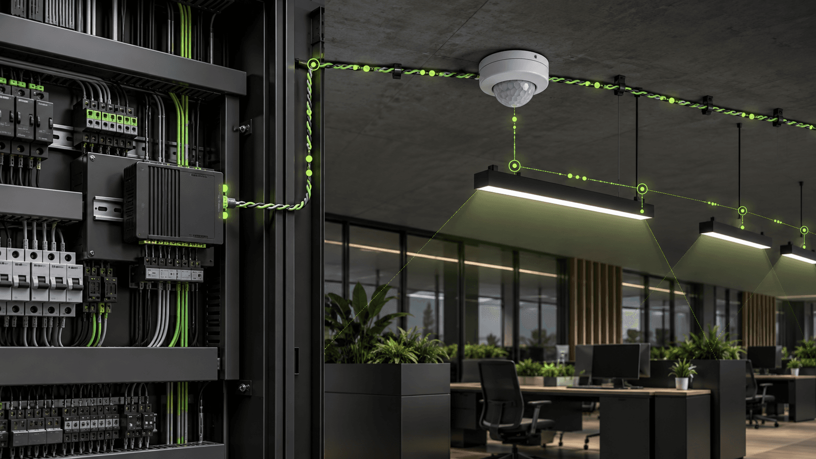 Integrating an RS485 Lighting Sensor with Building Control: Confirm the Protocol Before the Automation generated technical illustration