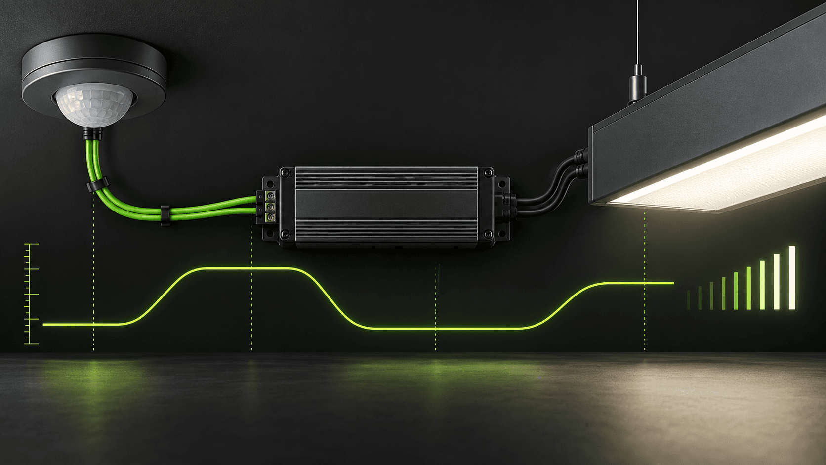 0–10V and 1–10V: Details to Verify Before Connecting a Lighting Controller generated technical illustration